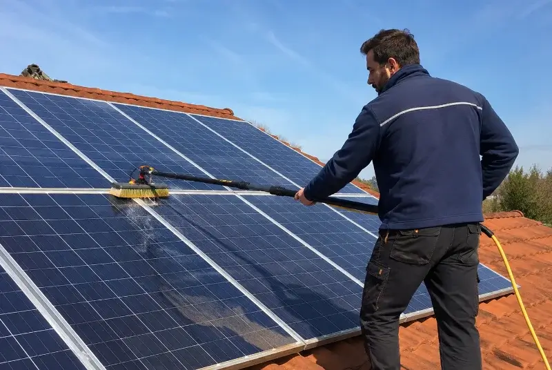 Nettoyage et entretien de panneaux solaires à Martillac